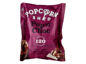 Popcorn Shed Pop'N'Choc Chocolate Caramel Popcorn with milk chocolate 24g