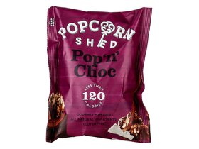 Popcorn Shed Pop'N'Choc Chocolate Caramel Popcorn with milk chocolate 24g image Popcorn Shed Pop'N'Choc Chocolate Caramel Popcorn with milk chocolate 24g