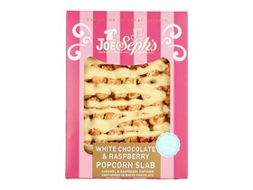 Joe & Seph’s White Chocolate & Raspberry Popcorn Slab 115g