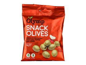 Olymp Snack Magozott olajbogyó chilivel és fűszerekkel 70g