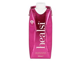 Healsi Natural Mineral Water Box Fuchsia 500ml
