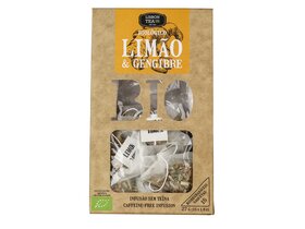 Lisbon tea Organic Limáo & Gengibre 21g - 15 filteres