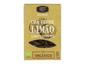 Lisbon Tea Chá Verde Limao Bio 75g image Lisbon Tea Chá Verde Limao Bio 75g