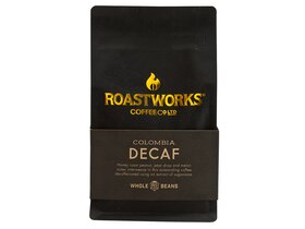 Roastworks Colombia Decaf Whole Beans 200g