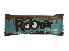 Roobar Organic Bar Coconut 30g image Roobar Organic Bar Coconut 30g