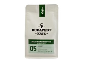 Budapest Kávé Brazil Santos Fine Cup szemes kávé 250g