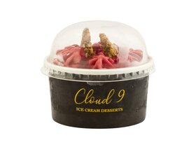Cloud 9 ** fagylaltdesszert cukormentes málna-csokoládé 95g