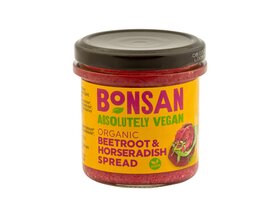 Bonsan Organic Beetroot & Horseradish Pate 130g
