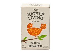 Higher Living Organic English Breakfast Tea 20 filter 45g