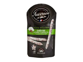 Auvernou* Mini sticks Chévre&Piment d'Espelette 100g