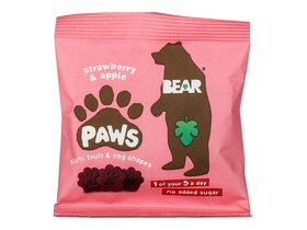 Bear Paws gyümölcsös édesség Eper-alma 20g