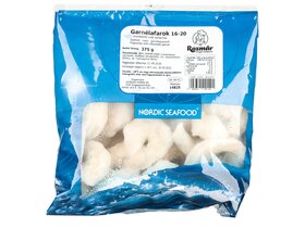Nordic Seafood** Garnélafarok 16-20 375g image Nordic Seafood** Garnélafarok 16-20 375g