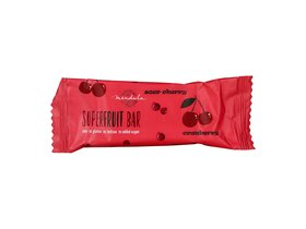 Mendula - Vörösáfonyás-meggyes superfruit bar 40g image Mendula - Vörösáfonyás-meggyes superfruit bar 40g
