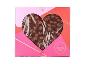 Venchi Brutto&Buono heart milk chocolate with hazelnut 300g