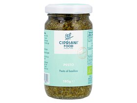 Cipriani Pesto al basilico bio 180g image Cipriani Pesto al basilico bio 180g