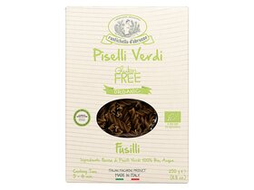Rustichella Fusilli Piselli Verdi Gluten Free Organic 250g