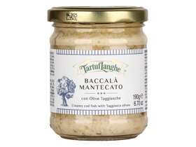 TartufLanghe Creamy Cod Fish with Taggiasca olives 190g