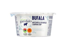 Garofalo* Mozzarella di Bufala Vaschette 1x125g image Garofalo* Mozzarella di Bufala Vaschette 1x125g