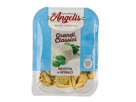 De Angelis bio rikottával és spenóttal töltött tortelloni 250g