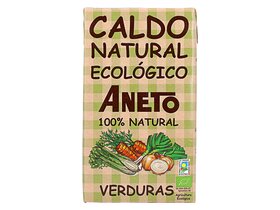 Aneto Bio Caldo Natural de Verduras 1l  image Aneto Bio Caldo Natural de Verduras 1l