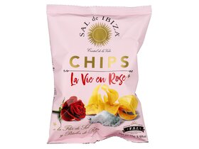 Sal de Ibiza Chips La Vie en Rose 45g