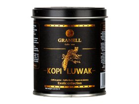 Granell Cafes Kopi Luwak (cibetmacska kávé) természetes pörkölésű szemes kávé 100g