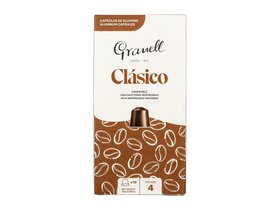 Granell Cafes Clásico természetes pörkölésű őrölt kávé Nespresso kompatibilis kapszulában 10db 52g