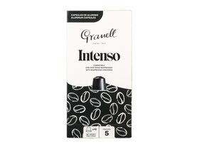 Granell Cafes Intenso természetes pörkölésű őrölt kávé Nespresso kompatibilis kapszulában 10db 52g