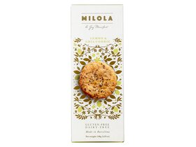 Milola Lemon & chia cookie 140g