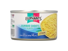 Twin Elephant bamboo shoots striped 227g