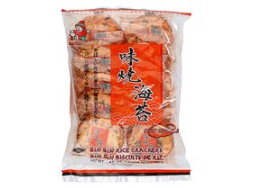 Bin Bin Rice spicy seaweed crackers 135g