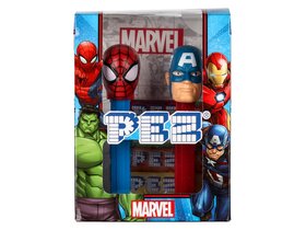 Pez Pack Marvel gyümölcsízű cukorkák 34g