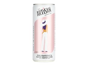 Artisan Drinks ASD Pink Grapefruit Soda 250ml