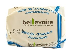 Beillevaire Enyhén sózott vaj ropogós sóvirággal 125g Beillevaire Enyhén sózott vaj ropogós sóvirággal 125g