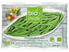 BioInside  Gyorsfagyasztott Bio zöldhüvelyű egész zöldbab 300g