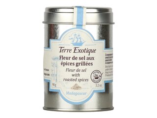 Terre Exotique Fleur de Sel with Grilled Spices 3.2oz