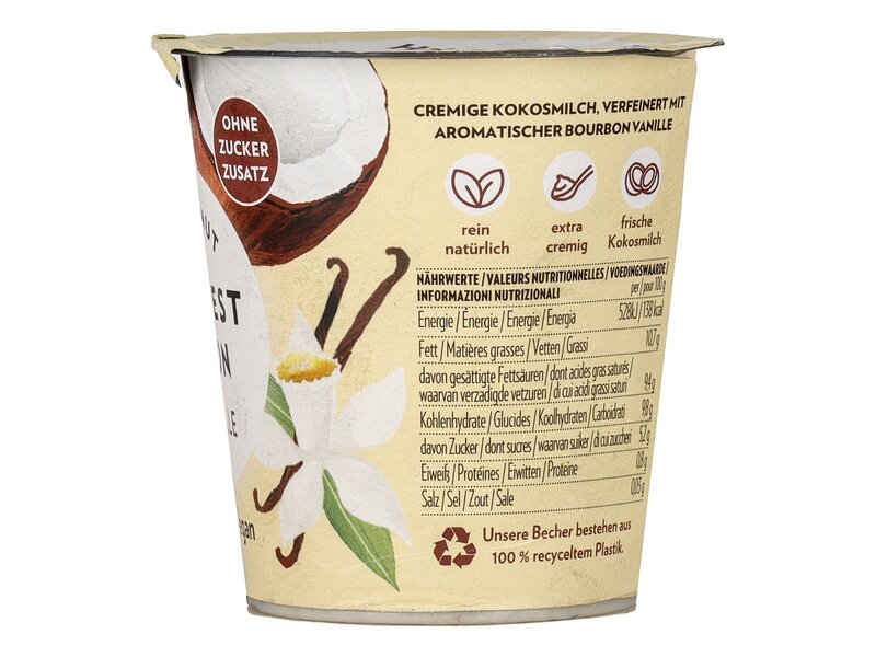 Harvest Moon Bio kókusztej alapú készítmény, vaníliás 125g