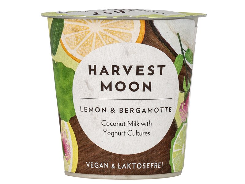Harvest Moon Bio kókusztej alapú készítmény Citrom-bergamott 125g