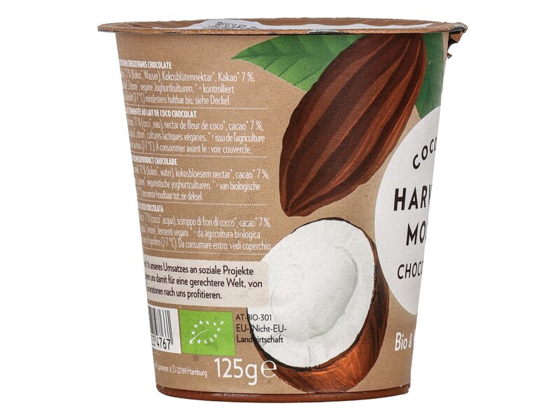 Harvest Moon Bio kókusztej alapú készítmény, kakaós  125g