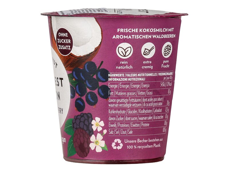 Harvest Moon Bio bogyósgyümölcsös kókusztej készítmény  125g