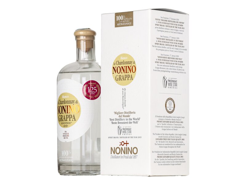 Nonino Bianco Chardonnay Grappa 0,7l