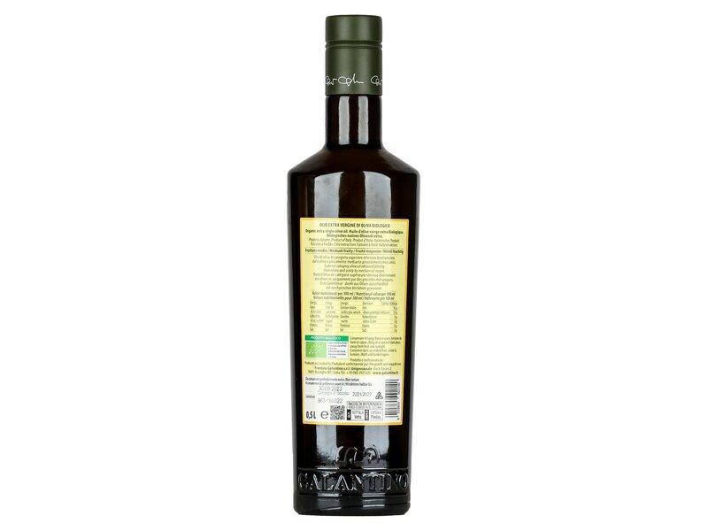 Galantino bio extra szűz olívaolaj 0,5l