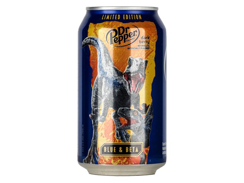 Dr Pepper sötét bogyós ital Jurassic World 355ml