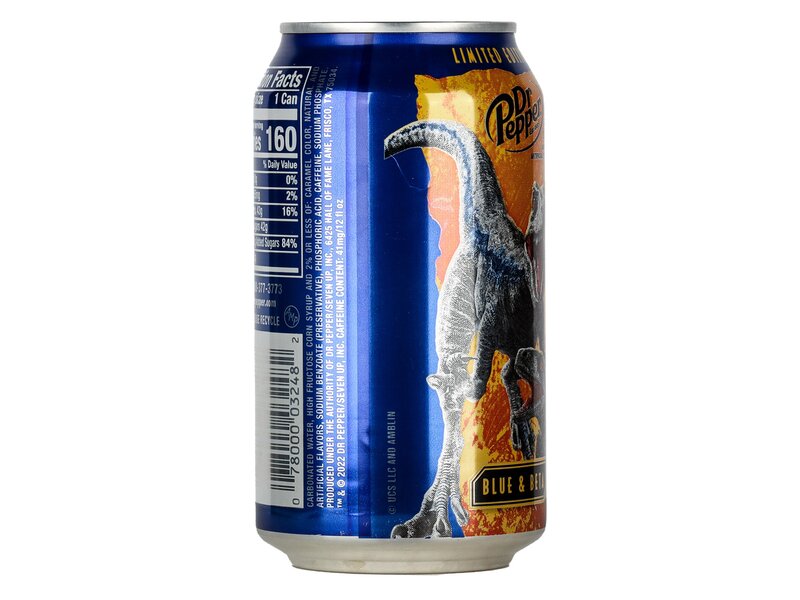 Dr Pepper sötét bogyós ital Jurassic World 355ml