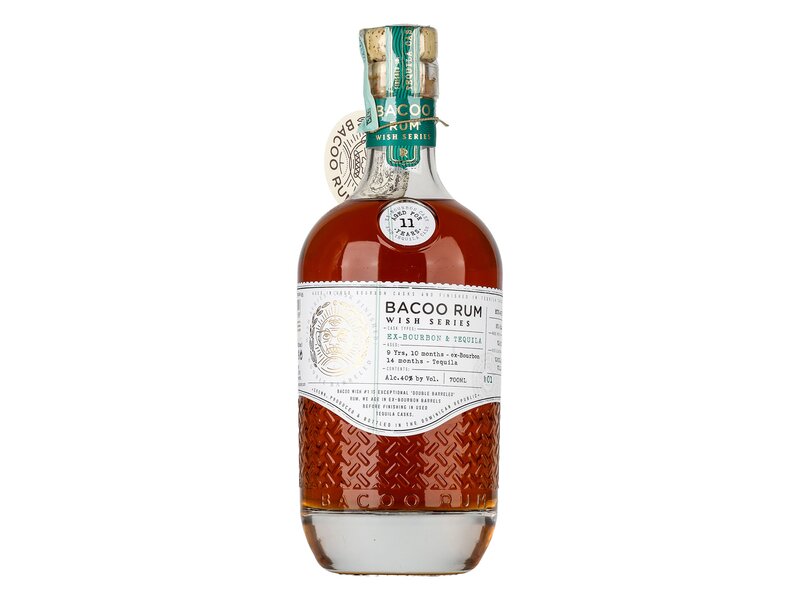 Bacoo 11 éves Tequila Cask Rum 0,7l