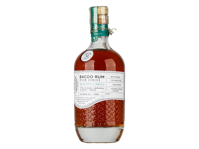 Bacoo 11 éves Tequila Cask Rum 0,7l