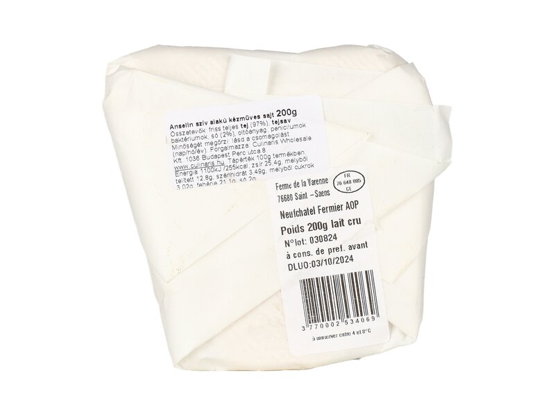 FR Sajtszív Neufchatel FGF