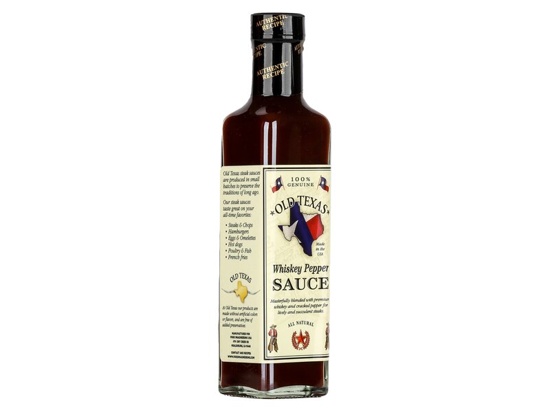 Old Texas whiskey-s borsos steakszósz 283g