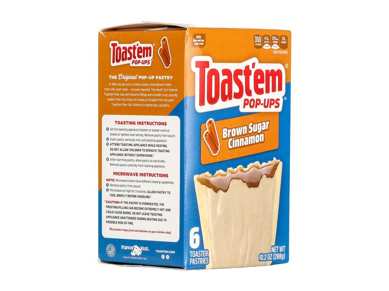 Toast'em Pop-Ups Frosted Brown Sugar Cinnamon 288g