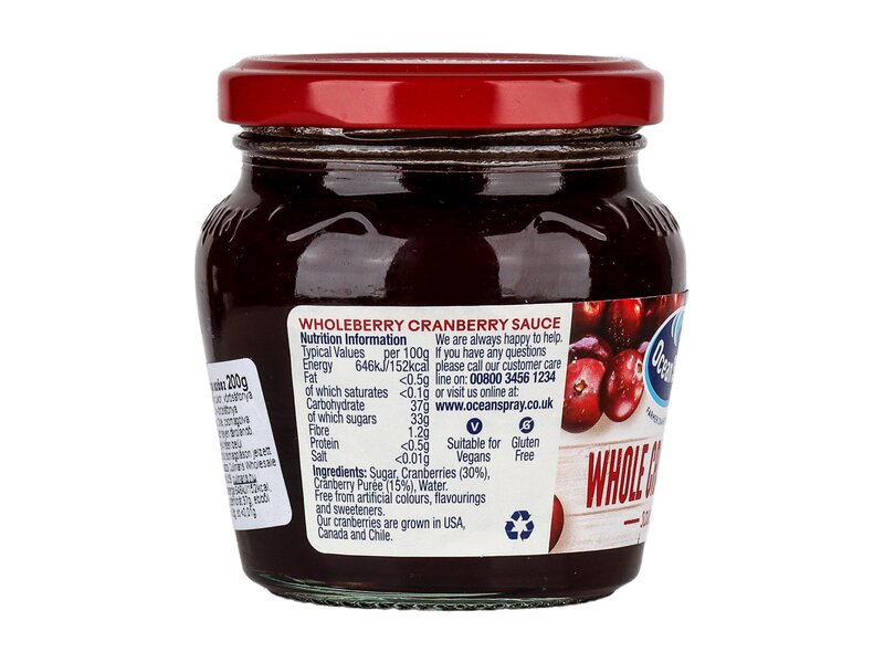 Ocean Spray tőzegáfonya szósz áfonyadarabokkal 250g